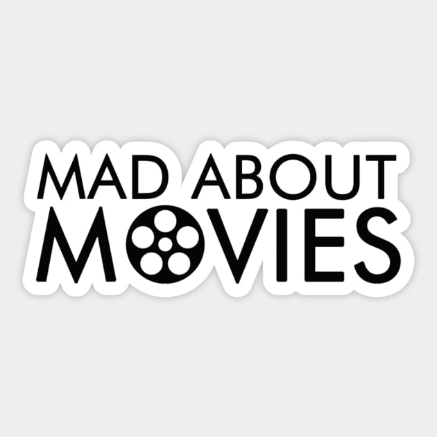 Mad About Movies 1.0 Logo Sticker Sticker by Mad About Movies